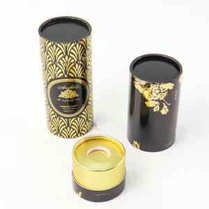 Black <b>Cardboard</b> <b>Craft</b> Cylindrical Paper <b>Tube</b> Packaging Custom Recycled Skin Care Cosmetic Perfume Paper <b>Tube</b> - Product Image 6