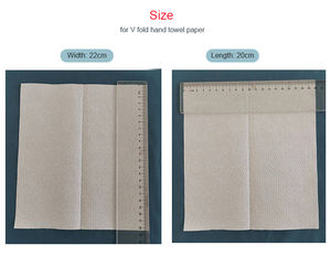 חדש באיכות גבוהה 1 שכבת רקמות מקופלות בקיפול חד פעמי מגבת נייר מגבת אורח מגבות ידיים - Product Image 6