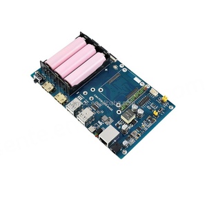 Carte d'extension d'alimentation sans interruption (ASI) dédiée au Raspberry Pi CM4 avec ports Ethernet Gigabit et 2 interfaces HDMI - Product Image 2