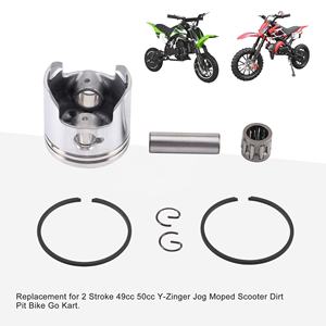 GOOFIT 40mm Motorrad Kolben ring Kit Ersatz für 2-Takt 49cc 50cc Y-Zinger Jog Moped Roller Dirt Pit Bike Go Kart - Product Image 5