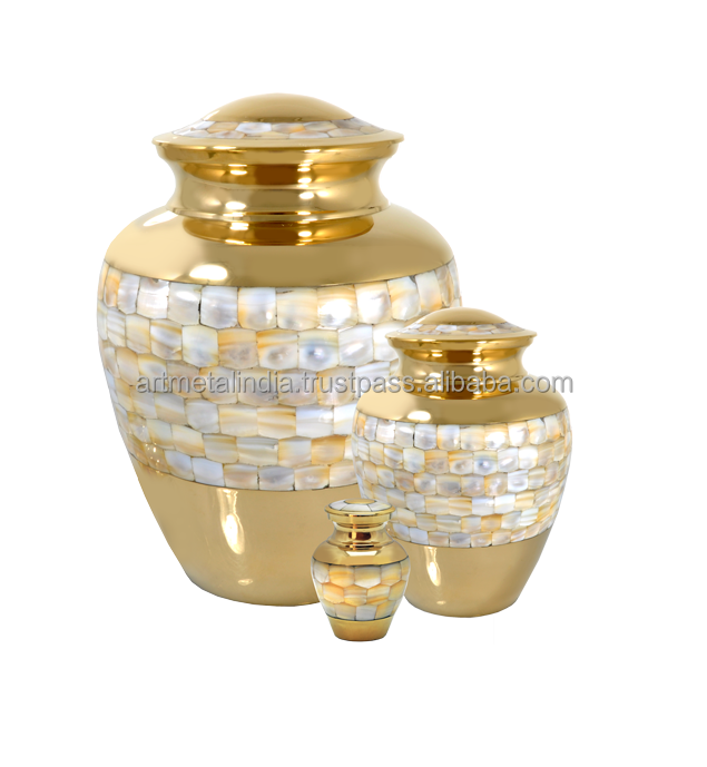 Латунная урна для кремации