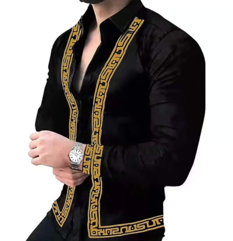 Neueste Design Männer benutzer definierte Hemd Männer Hemden Langarm formelle Plus Size Herren Shirts