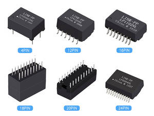 H1601CG / HX1324FNL / H1102FNL シングルポート 10/100 Base-T 電力通信トランス - Product Image 5