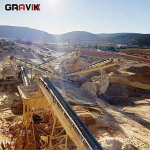 Çakıl konveyör bant madencilik ekipmanları konveyör ve hazne - Product Image 5