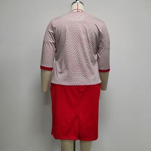 Nuovo Abito <span class=keywords><strong>Elegante</strong></span> da Ufficio per <span class=keywords><strong>Donna</strong></span>, Due Pezzi, Collo Tondo, Stile <span class=keywords><strong>Elegante</strong></span>, <span class=keywords><strong>Vestito</strong></span> a Linea A, Manica Regolare - Product Image 4
