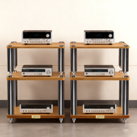 AVplay AV-404015 Multi-Couche Hauteur Réglable Petit Amplificateur et Lecteur CD Décodeur Audio Rack