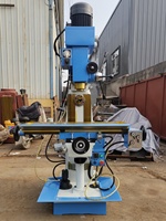 Machine de perçage et de fraisage universelle ZX7550CW, verticale et horizontale, à engrenages, avec option DRO, directement de l'usine