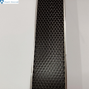 Nid d'abeille en acier inoxydable/aluminium pour aérothermes, redresseurs, prises d'air de climatisation, blindage CEM, résistant à l'<span class=keywords><strong>eau</strong></span> et au feu Hengshi - Product Image 4