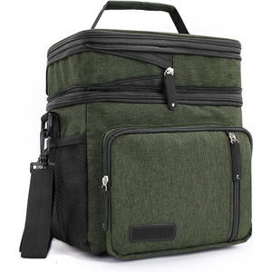 Bolsa de Almuerzo Portátil de Muestra Gratuita, Bolsa Térmica Plegable con Asa para Llevar en la Mano y Correa para el Hombro - Product Image 1