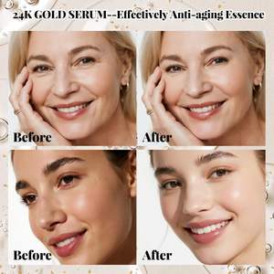 เซรั่มทองคำ 24K ลดเลือ<span class=keywords><strong>น</strong></span>ริ้วรอย จุดด่างดำ และรอยแผลเป็<span class=keywords><strong>น</strong></span>จากสิว ช่วยให้ผิวกระจ่างใสขึ้<span class=keywords><strong>น</strong></span> - Product Image 3