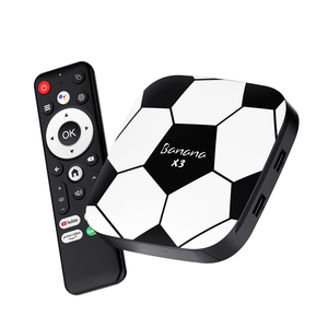 Asher Factory 2026 Nuevo Android 15 Smart TV Box 8K Banana TV X3 Reproductor Multimedia de Streaming Decodificador para Diseño de la Copa Mundial - Product Image 1