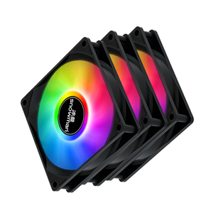 Kardan adam BF120mm ARGB 3 adet 5 adet paketi içinde masaüstü bilgisayar durumda Fan plastik hava soğutma için oyun bilgisayarı masaüstü hava soğutma fanı - Product Image 2