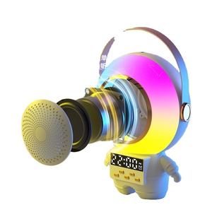 Altavoz Inalámbrico Astronauta 5.3 Mini con Micrófono RGB Todo en Uno K Treasure, Reducción de Ruido, <span class=keywords><strong>Voz</strong></span> Nítida, Creativo - Product Image 1