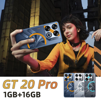 Teléfono Inteligente Desbloqueado al por Mayor GT20 Pro Android Original a Bajo Precio, Teléfonos Móviles Chinos