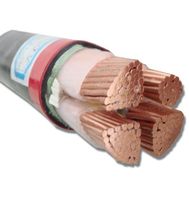Yjv cuxlpepvc câble non armé alimentation en cuivre solide ou multi-supports à 4 conducteurs