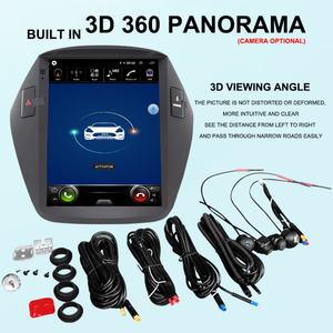 Radio de Coche Android de 10.4 Pulgadas Estilo Tesla 2DIN, Reproductor Multimedia de Video, Navegación GPS para Hyundai Tucson IX35 2009-2015, Unidad Principal - Product Image 6