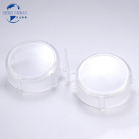 Boîtier en plastique transparent en PMMA acrylique PC moulé par injection de précision, finition haute brillance, taille personnalisée