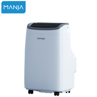 Aire Acondicionado Portátil Completo con Inversor, WiFi, Temporizador de 24 Horas, Bloqueo para Niños, E-box 360 °   Mini Aire Acondicionado Portátil Universal con Ruedas, Tres Velocidades de Ventilación
