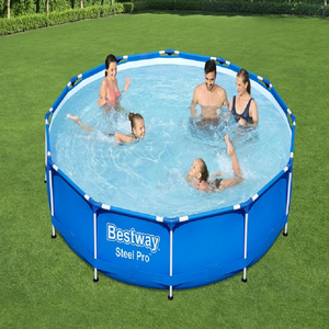 <span class=keywords><strong>BESTWAY</strong></span>-piscina inflable <span class=keywords><strong>grande</strong></span>, piscina sobre el suelo, marco de acero redondo, spa, 56706 - Product Image 3