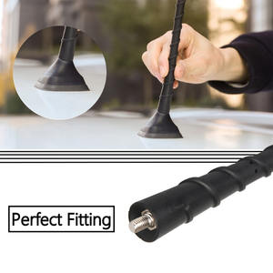 <span class=keywords><strong>Antenne</strong></span> de voiture de toit de mât anti-bruit universel de signal radio <span class=keywords><strong>FM</strong></span> AM flexible d'<span class=keywords><strong>antenne</strong></span> automatique de fil de 7 pouces avec des kits de vis - Product Image 6