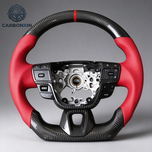 Volant de camion en cuir personnalisé en fibre de carbone forgée pour Toyota 2023 2024 2025 2026 Camry Highlander - Product Image 3
