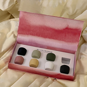 Sang Trọng Hộp Quà Tặng Với Dập Nổi UV Lớp Phủ Nến Lọ Với Nắp Hộp Cho Nến Biểu Tượng Tùy Chỉnh In Hộp - Product Image 5