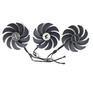 พัดลมกราฟิก4PIN 0.65A DC12V PLD10020B12H สำหรับ Gigabyte GeForce RTX 4090 RTX <span class=keywords><strong>4080</strong></span> RTX 4070 Ti <span class=keywords><strong>master</strong></span> - Product Image 2