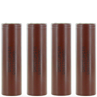 Batterie Originale 18650 HG2 3000mAh avec Bandes Soudées pour Tournevis, Courant Élevé 30A + Nickel DIY Inr18650 Hg2