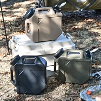 Seau de stockage d'eau portable de grande capacité de qualité alimentaire pour camping en extérieur, idéal pour une utilisation embarquée