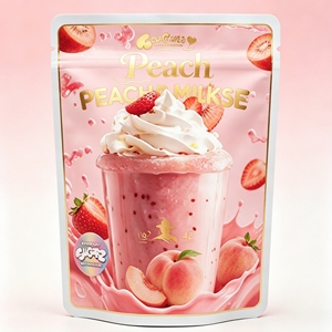 Wholesale Sticker Mylar Bags <strong>Starburst</strong> - Bubble Tea &amp; Boba Themed Pre Made Resealable Pouch - Product Image 3