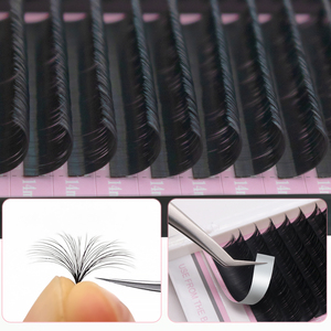 Bán Buôn Handmade J B C CC D D + L L + Hàn Quốc Pbt Vật Liệu Dày 0.15Mm Lash Khay Ánh Sáng Duy Nhất Lông Mi Mở Rộng - Product Image 3