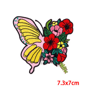 Wholesale Sell Fashion Trend Irregular Shape Custom Fabric Sequin Chenille Patch Courage Slogan <b>Letter</b> Embroidered Patches - Product Image 5