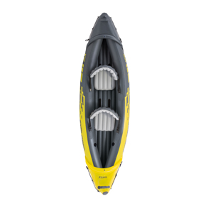 INTEX 68307 K2 KAYAK Ensemble de bateau <span class=keywords><strong>gonflable</strong></span> professionnel <span class=keywords><strong>pour</strong></span> la pêche et le canoë-vinge en plein air avec <span class=keywords><strong>moteur</strong></span> hors-bord <span class=keywords><strong>pour</strong></span> 2 personnes, idéal <span class=keywords><strong>pour</strong></span> les sports nautiques - Product Image 6
