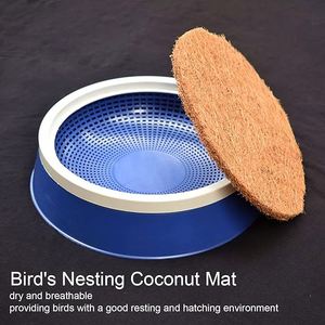 Coussinets de nidification pour oiseaux et pigeons, Tapis en fibre de coco, Nids de reproduction pour perroquets, Bols de nidification pour pigeons, Fournitures de reproduction, Coussinets de nidification pour oiseaux - Product Image 4
