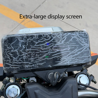 Tricycle électrique chinois à trois roues pour adultes, moto 60V avec moteur central sans balais 1000W pour le transport de marchandises et de passagers
