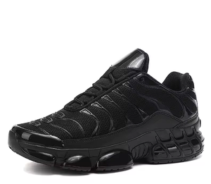 Zapatillas Deportivas Tn Plus para Hombre de Alta Calidad, Transpirables, Ligeras, con Logotipo Original, Suela de Goma Cómoda, Tejido de Algodón - Product Image 1