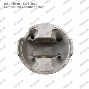 J08c Piston Với Pin 61Mm Buồng Đốt 13306-1060 Cho Động Cơ <span class=keywords><strong>Hino</strong></span> - Product Image 6