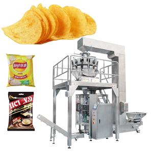 완전 자동 VFFS 계량 백 씰링 포장 기계는 사탕, 스낵, 감자 칩, 커피 및 사료를 위해 적합합니다. - Product Image 1