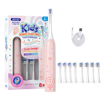 Sikat Gigi Elektrik Sonic Isi Ulang Pintar Label Pribadi Anak-Anak SG2732 dengan Pemutih Gigi & Bulu Sikat Lembut