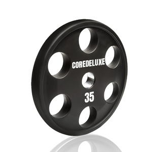 COREDELUXE plaque de poids en uréthane personnalisée de haute qualité plaques commerciales en PU équipement de gymnastique - Product Image 6