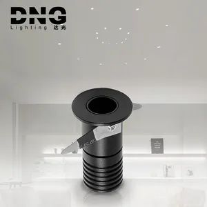 DNG Aluminum Adjustable Angle Hotel Restaurant Office Decoration Led Smart Downlight Mini Embedded Handy Brite Spotlight