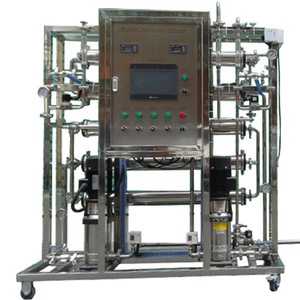 500 litros por hora de acero inoxidable 2 etapas RO ablandador de agua purificación diálisis planta de tratamiento de agua de alta pureza - Product Image 2