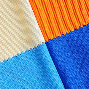 Factory Wholesale Sustainable GRS RPET 100% Recycled Polyester <strong>PK</strong> Mesh Pique <strong>Fabric</strong> for Sportswear Golf Polo T-shirt - Product Image 4