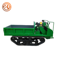 Transporteur à chenilles robuste pour l'intégration industrielle et commerciale, 3T 5T 8T, à faible pression au sol, pour rizières
