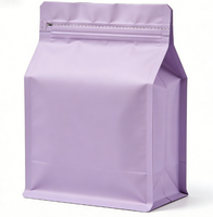 Sacs en plastique carrés personnalisés avec surface givrée, pochettes refermables découpées à l'emporte-pièce or/argent, sacs Mylar autoportants en feuille d'aluminium – Vente en gros