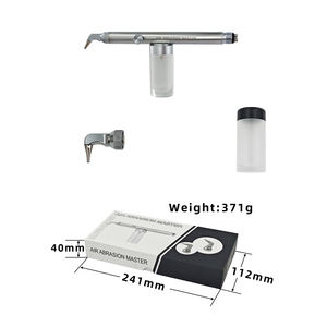 치아 미백 및 치과 프로피 폴리셔 (재사용 가능) 용 헤드 2 개가 있는 전기 알루미늄 산화물 공기 마모 마스터 - Product Image 5