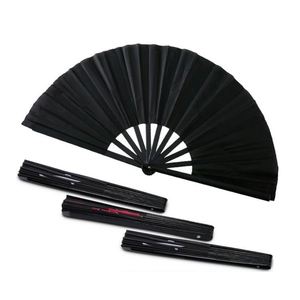 Custom Personalized Blank Printed Folding Large Bamboo Clack Fans for Sublimation Hand Clacking Fans - Product Image 2