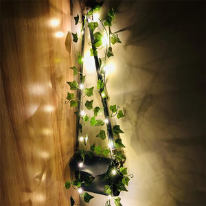 Fournitures de jardinage Art Greenery Ivy Garland Hanging Artificial Green Leaf Vine for Ceiling Wall Home Decorative - Product Image 6