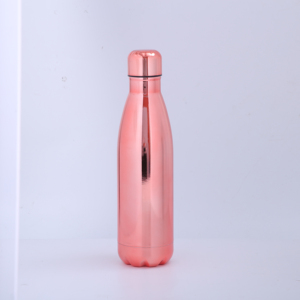 Màu xanh đậm sơn tĩnh điện thép không gỉ chai nước ngoài trời Cola hình uống trực tiếp cho người lớn cho du lịch nước sôi - Product Image 5