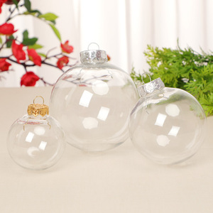 Adornos Navideños de Plástico Transparentes con Lentejuelas <span class=keywords><strong>Doradas</strong></span> y Plateadas, Ecológicos, Hechos a Máquina, de 1 Color, para Colgar en el Hogar, de Fábrica - Product Image 4